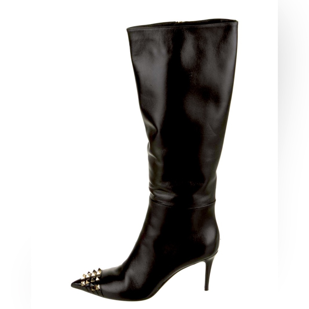 Valentino Rockstud Tall Boots